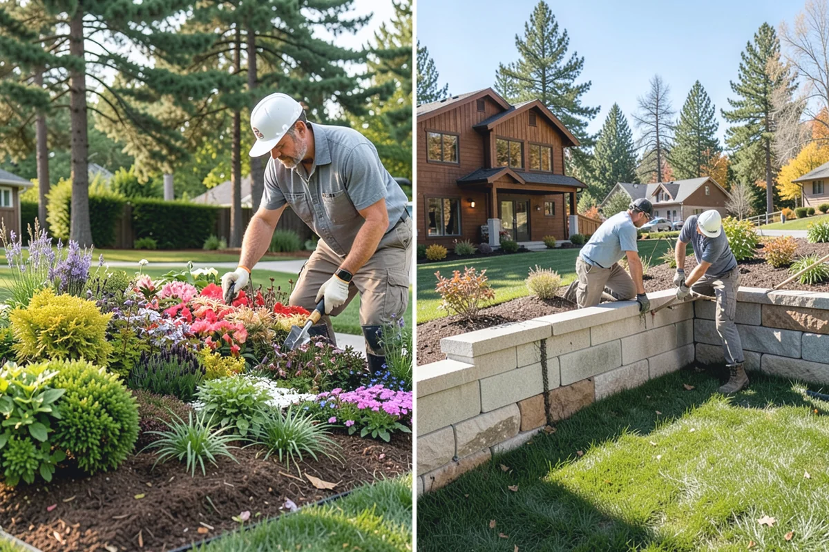 Garden Path Installation in Auburn, King County, WA - Plan the route and material
