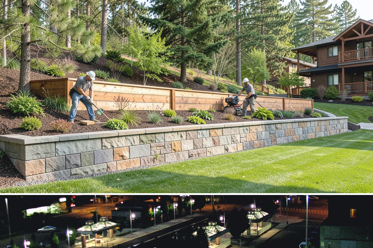 Garden Path Installation in Auburn, King County, WA - Best installed spring through fall.