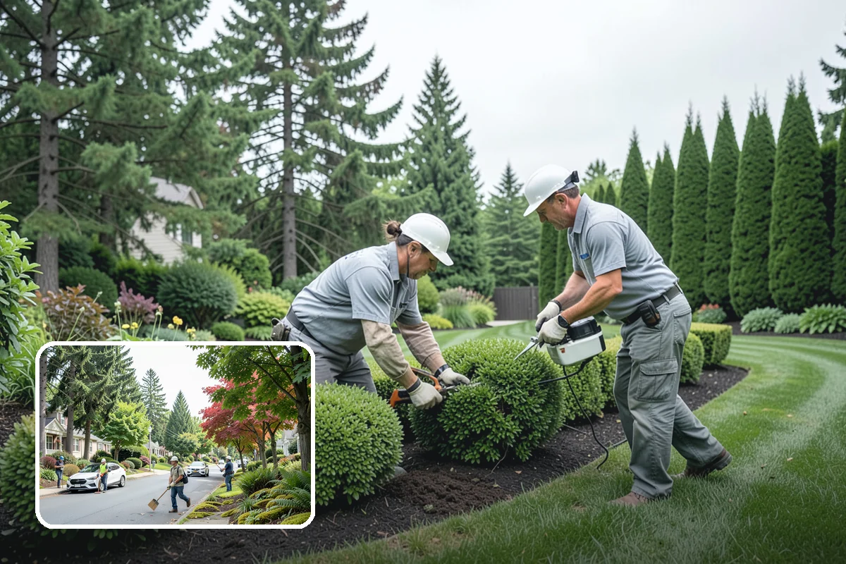 Garden Path Installation in Beaux Arts Village, King County, WA - Adds charm and invites you to wander