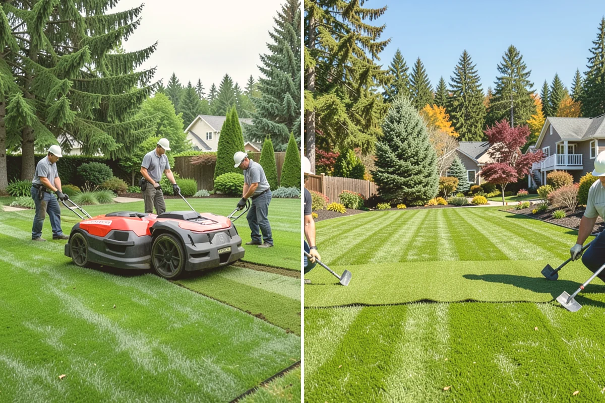Garden Path Installation in Bothell, King County, WA - Plan the route and material