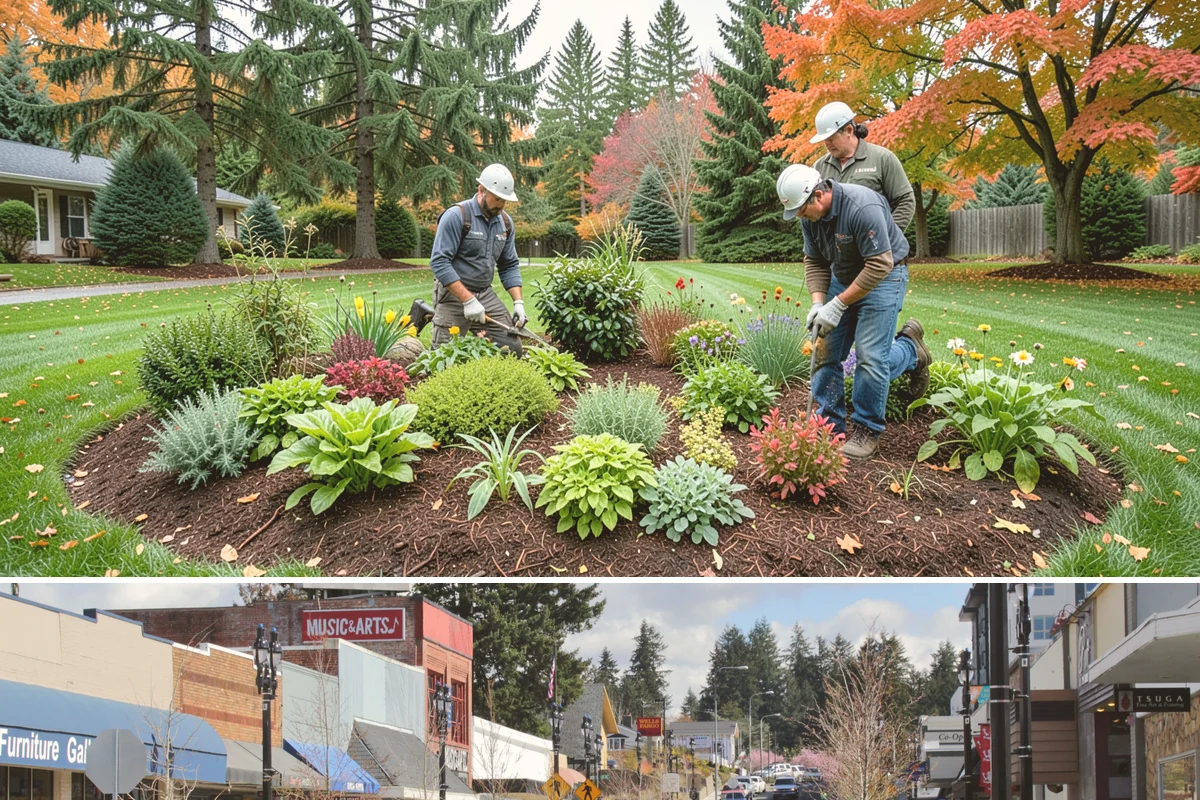 Garden Path Installation in Bothell, King County, WA - Best installed spring through fall.