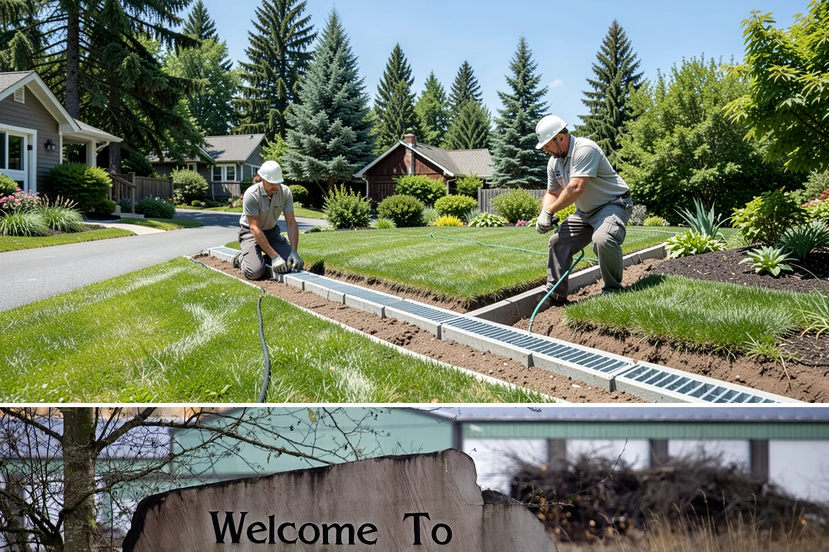 Garden Path Installation in Buckley, Pierce County, WA - Best installed spring through fall.