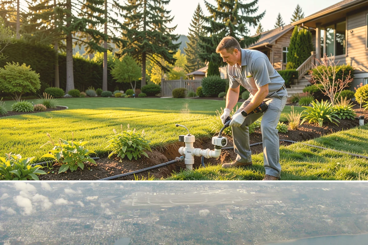 Garden Path Installation in Burien, King County, WA - Best installed spring through fall.