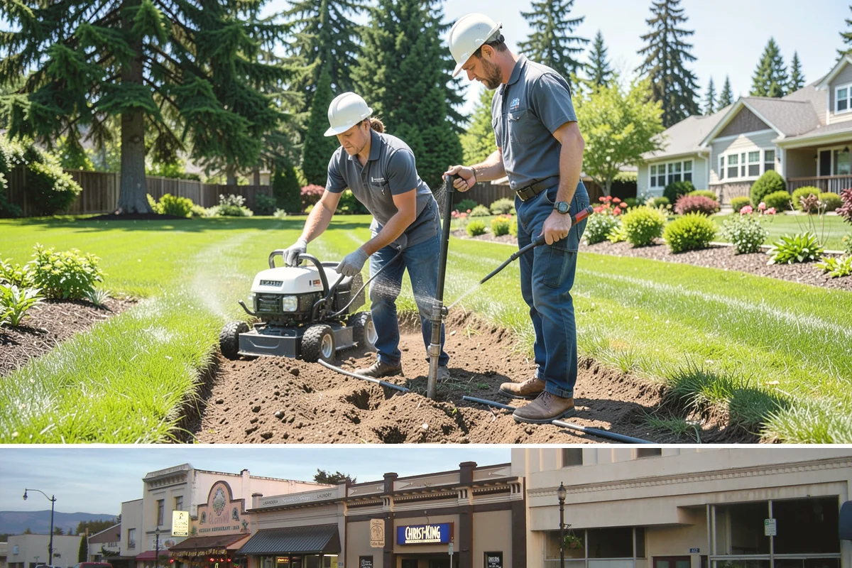 Garden Path Installation in Burlington, Skagit County, WA - Best installed spring through fall.