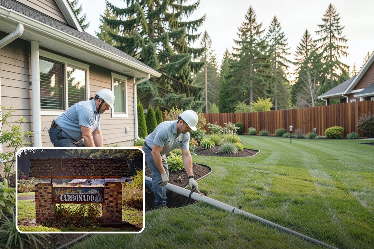 Garden Path Installation in Carbonado, Pierce County, WA - Adds charm and invites you to wander