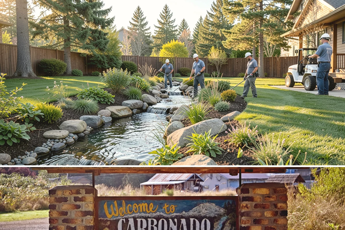 Garden Path Installation in Carbonado, Pierce County, WA - Best installed spring through fall.