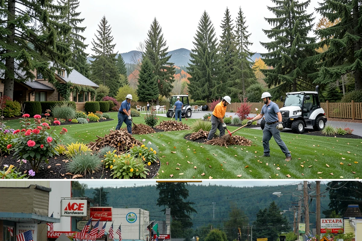 Garden Path Installation in Carnation, King County, WA - Best installed spring through fall.