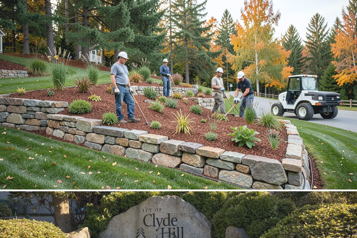 Garden Path Installation in Clyde Hill, King County, WA - Best installed spring through fall.