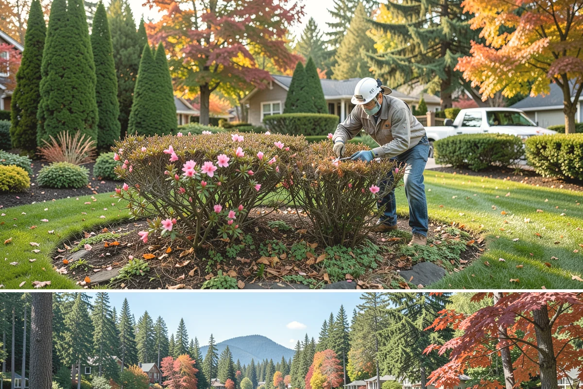 Garden Path Installation in Covington, King County, WA - Best installed spring through fall.