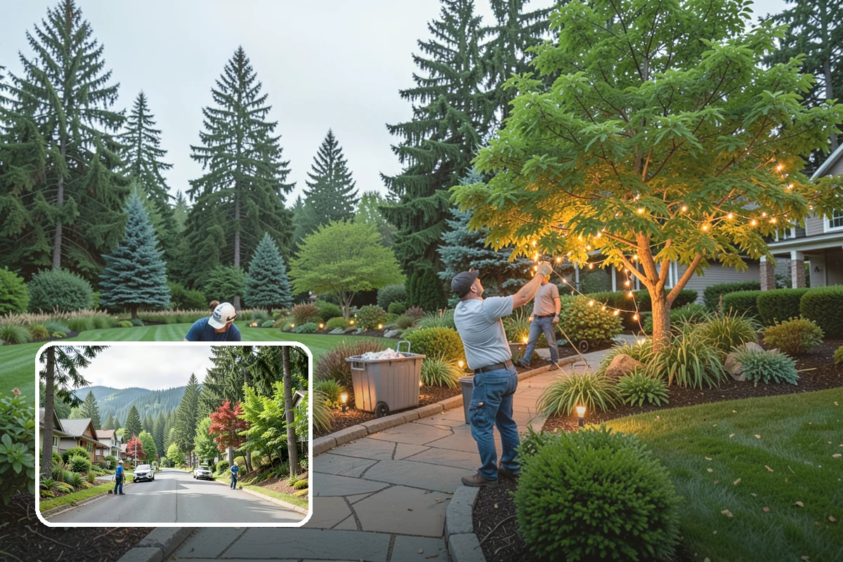 Garden Path Installation in Darrington, Snohomish County, WA - Adds charm and invites you to wander