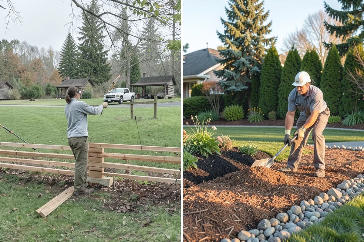 Garden Path Installation in Darrington, Snohomish County, WA - Plan the route and material