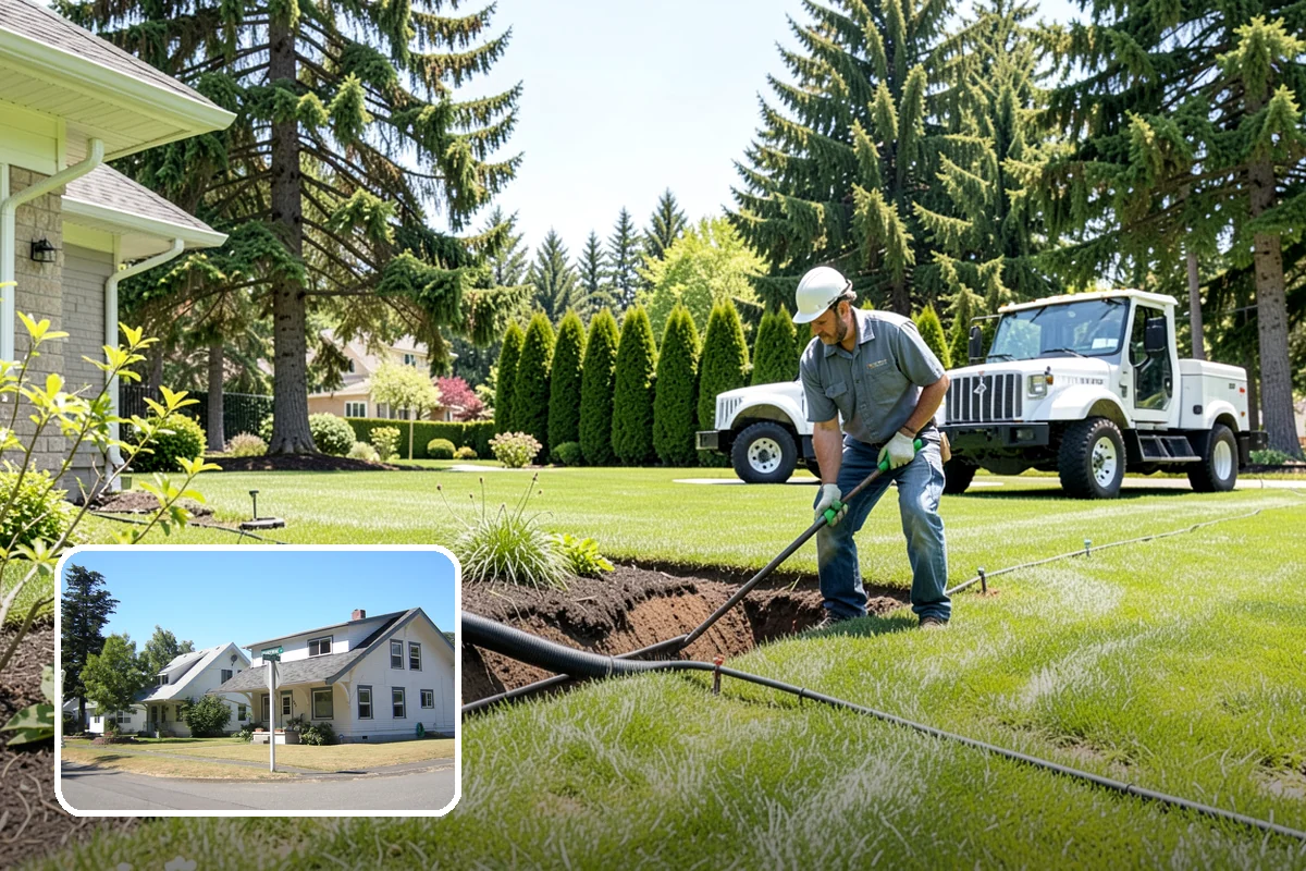 Garden Path Installation in DuPont, Pierce County, WA - Adds charm and invites you to wander