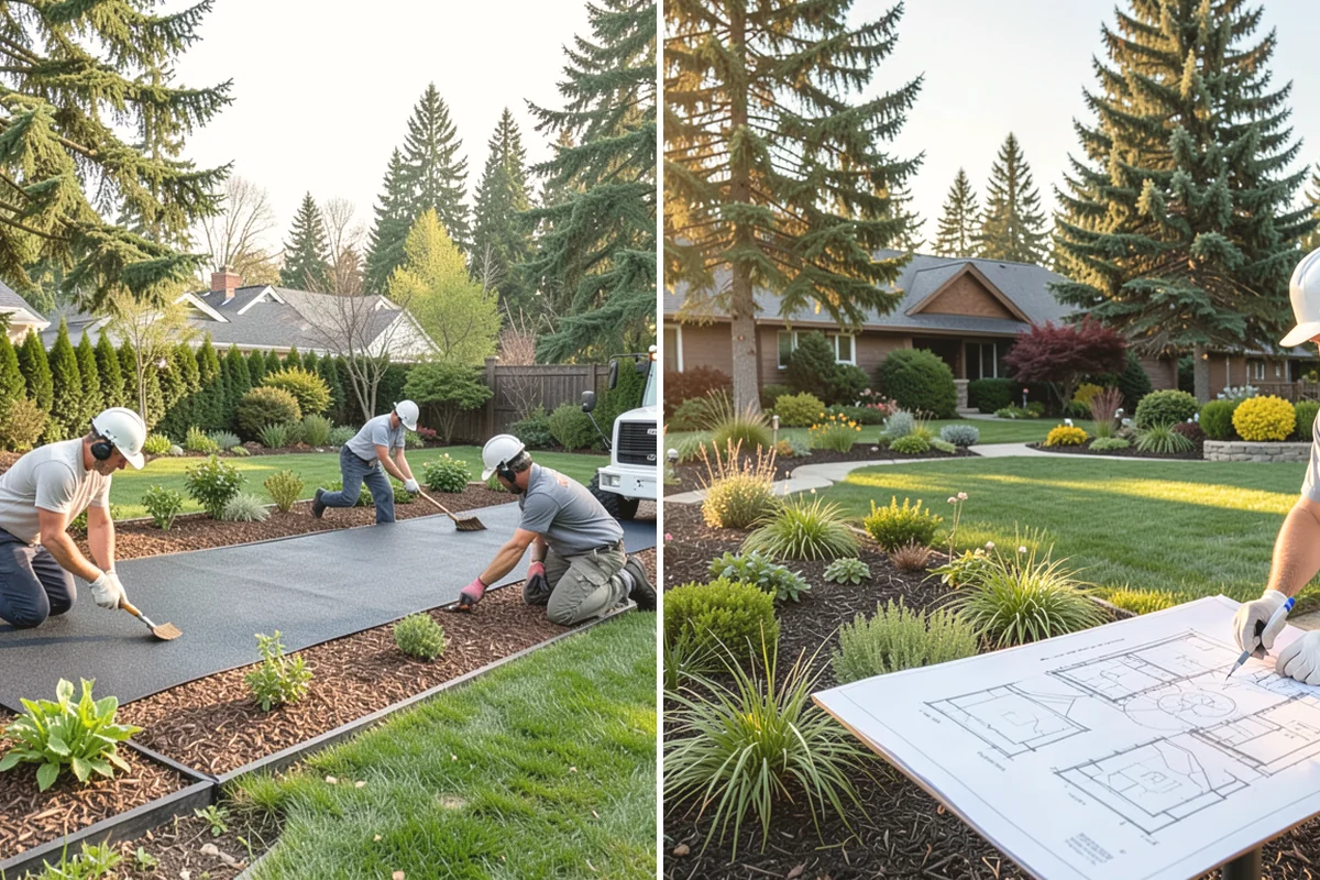 Garden Path Installation in Duvall, King County, WA - Plan the route and material