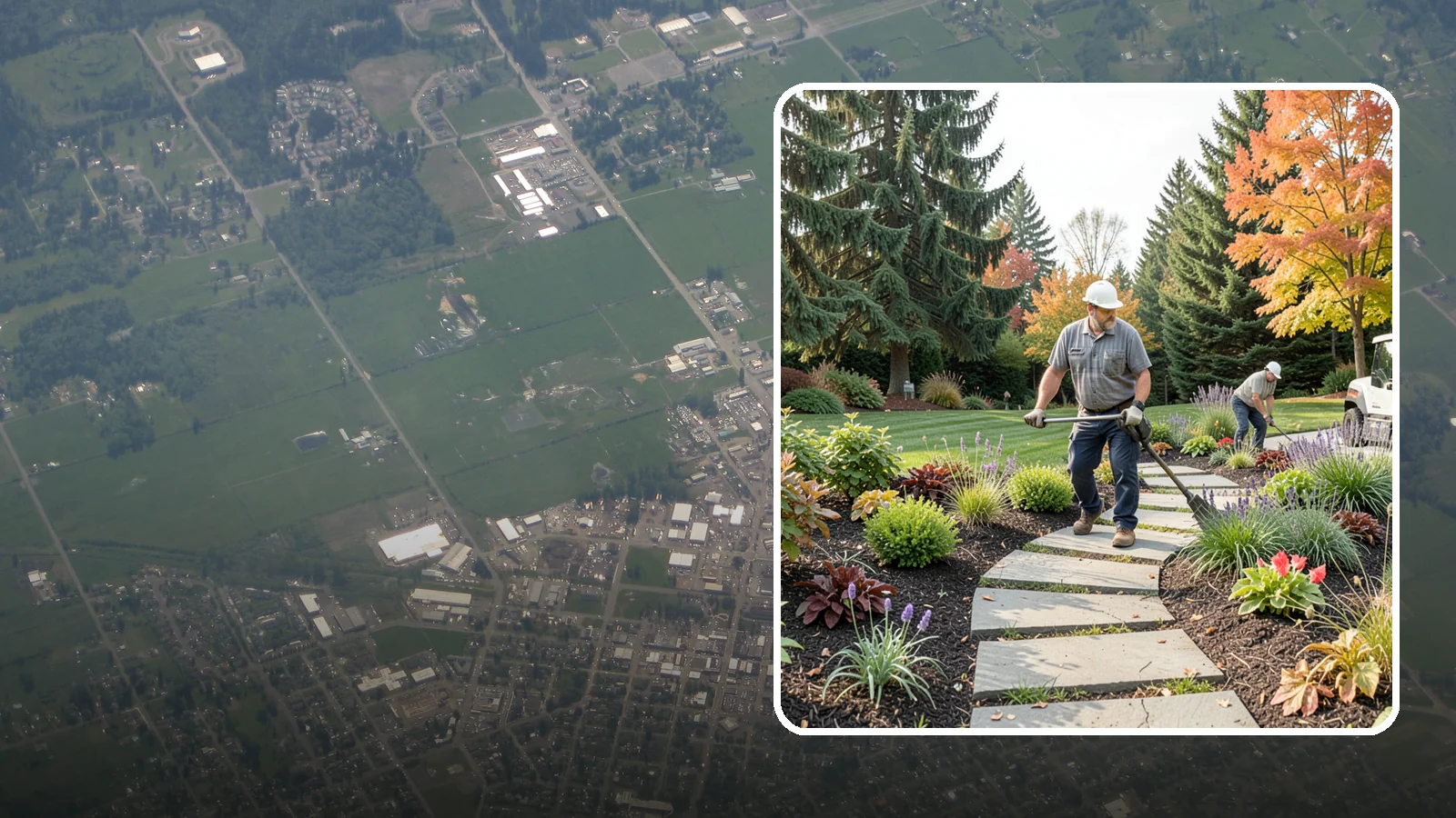 Garden Path Installation in Enumclaw, King County, WA - Charming garden paths in stone, gravel, or stepping stones that invite you through your landscape.