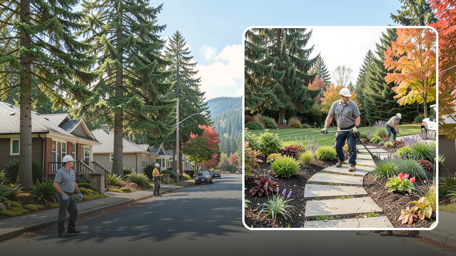 Garden Path Installation in Hunts Point, King County, WA - Charming garden paths in stone, gravel, or stepping stones that invite you through your landscape.