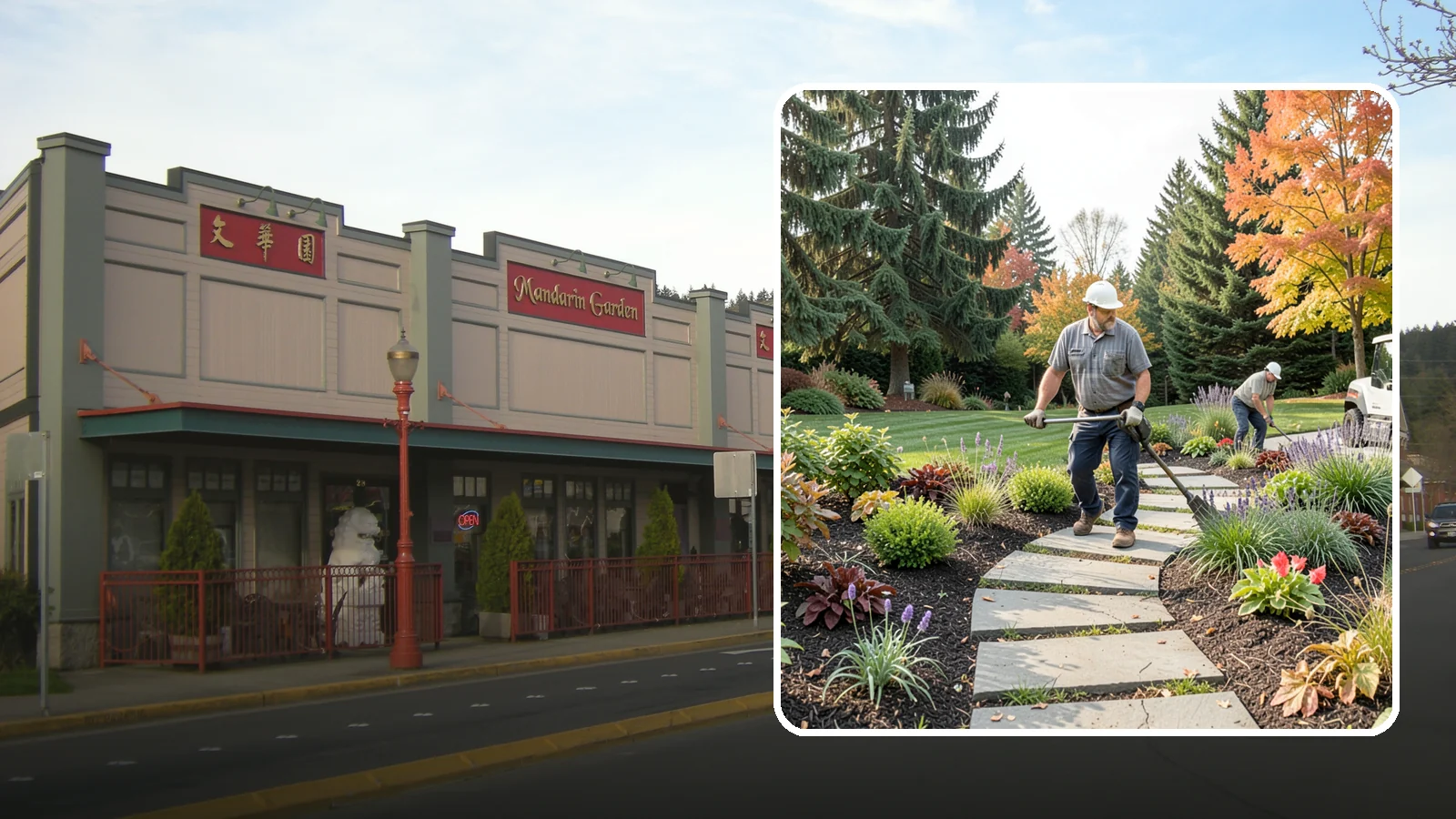 Garden Path Installation in Issaquah, King County, WA - Charming garden paths in stone, gravel, or stepping stones that invite you through your landscape.