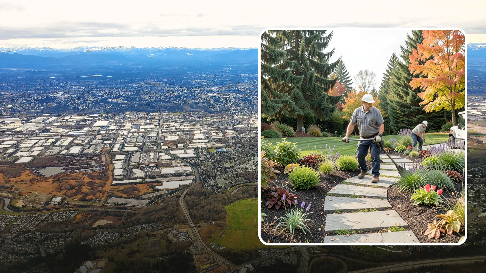 Garden Path Installation in Kent, King County, WA - Charming garden paths in stone, gravel, or stepping stones that invite you through your landscape.