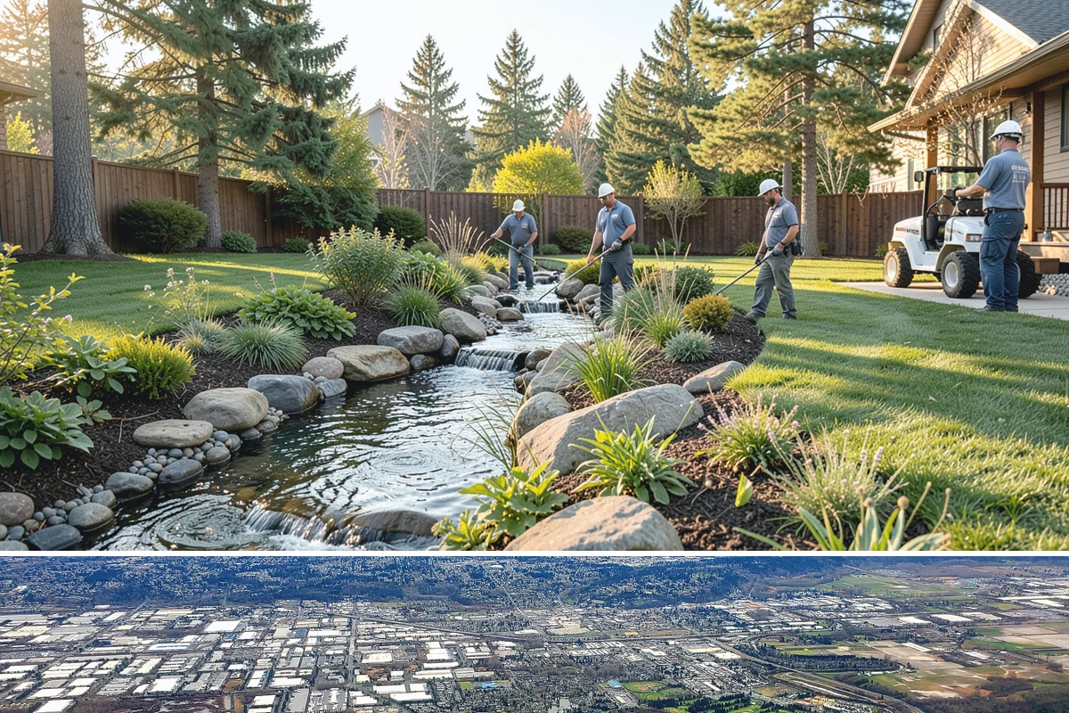 Garden Path Installation in Kent, King County, WA - Best installed spring through fall.