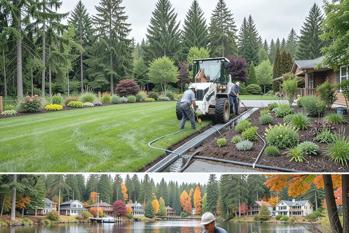 Garden Path Installation in La Conner, Skagit County, WA - Best installed spring through fall.