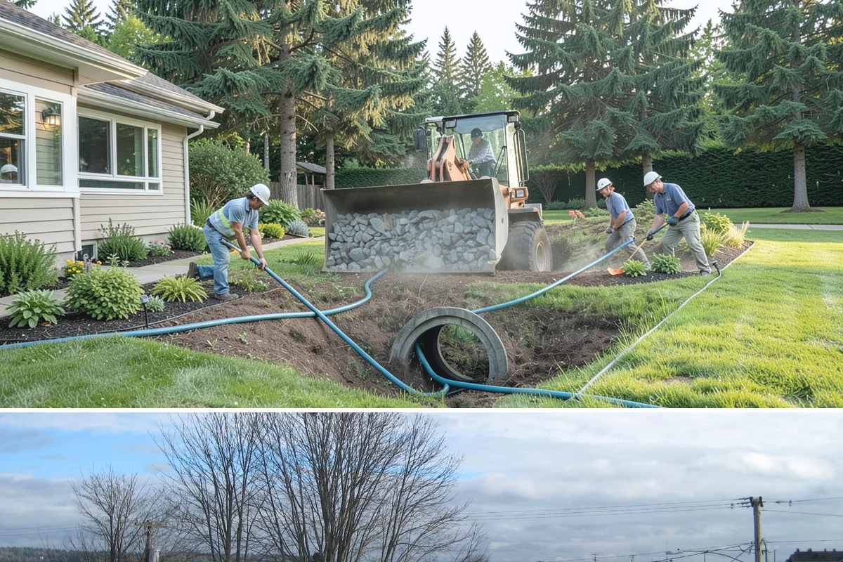 Garden Path Installation in Langley, Island County, WA - Best installed spring through fall.