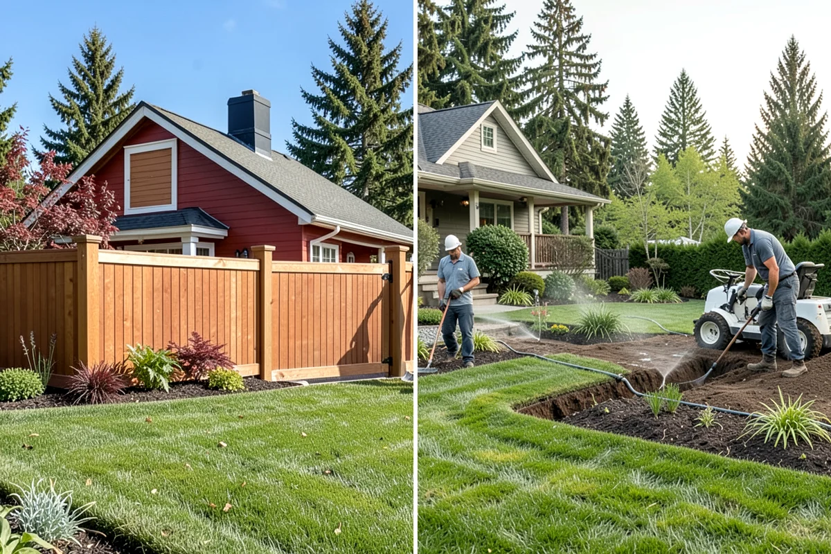Garden Path Installation in Maple Valley, King County, WA - Plan the route and material