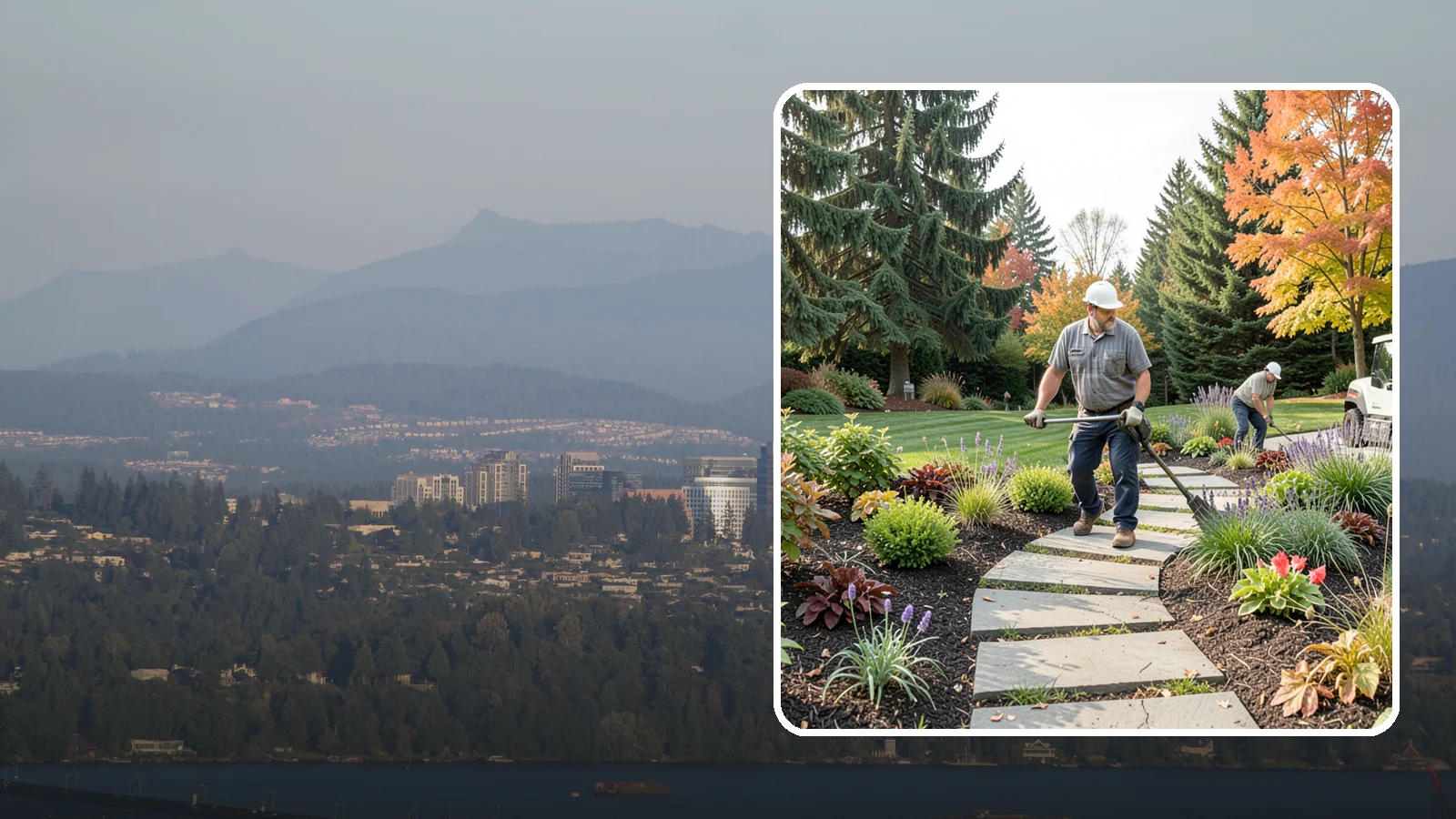 Garden Path Installation in Medina, King County, WA - Charming garden paths in stone, gravel, or stepping stones that invite you through your landscape.