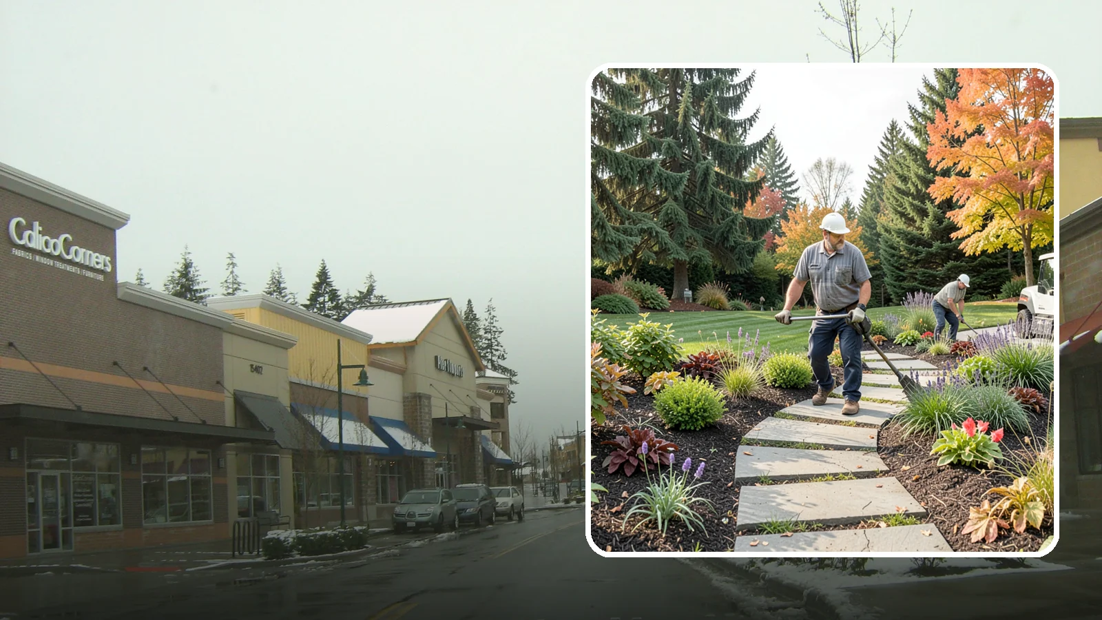 Garden Path Installation in Mill Creek, Snohomish County, WA - Charming garden paths in stone, gravel, or stepping stones that invite you through your landscape.
