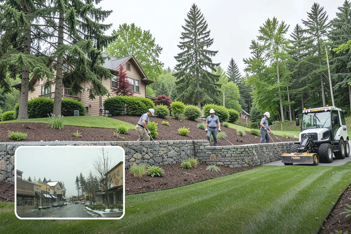 Garden Path Installation in Mill Creek, Snohomish County, WA - Adds charm and invites you to wander