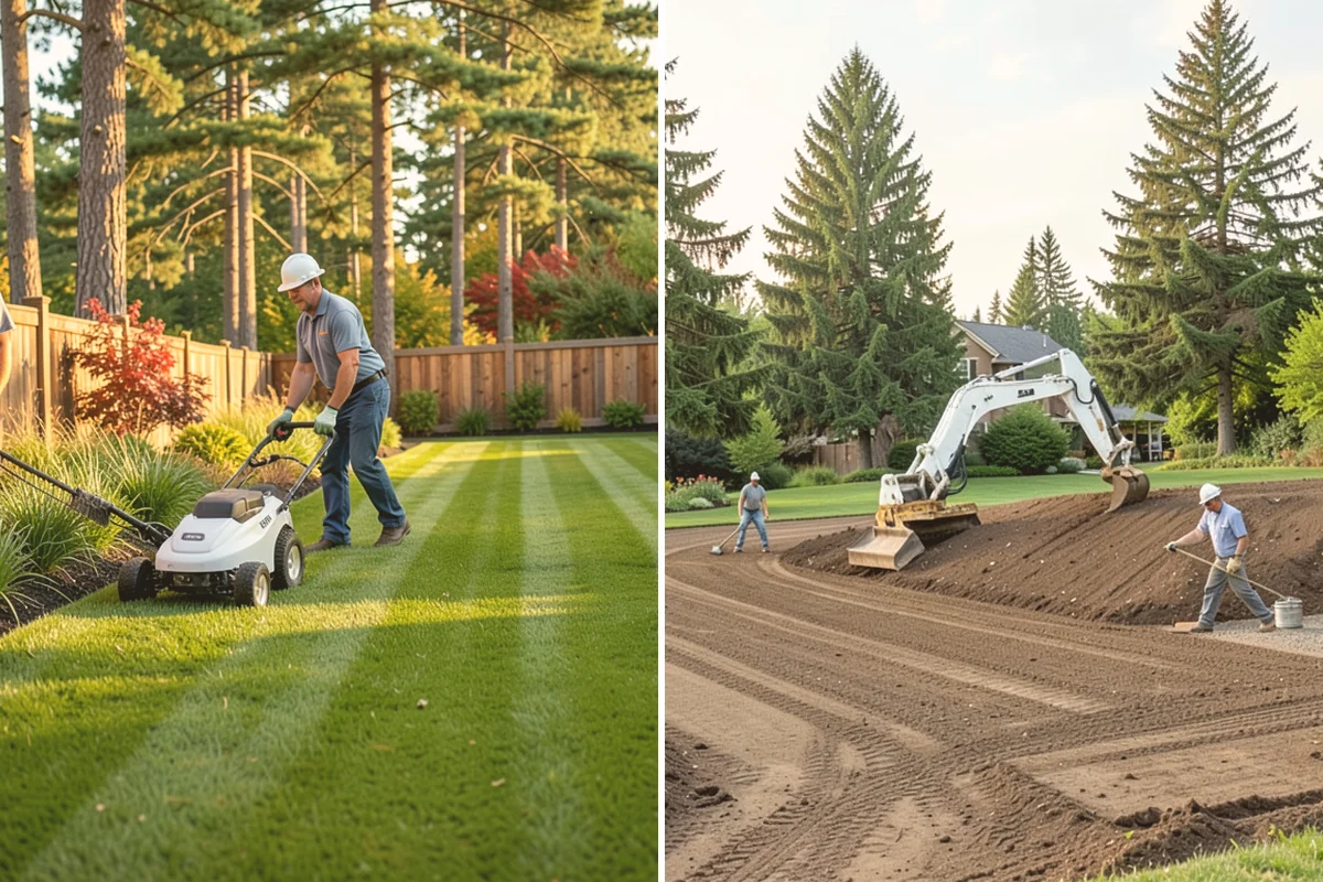 Garden Path Installation in Milton, King County, WA - Plan the route and material