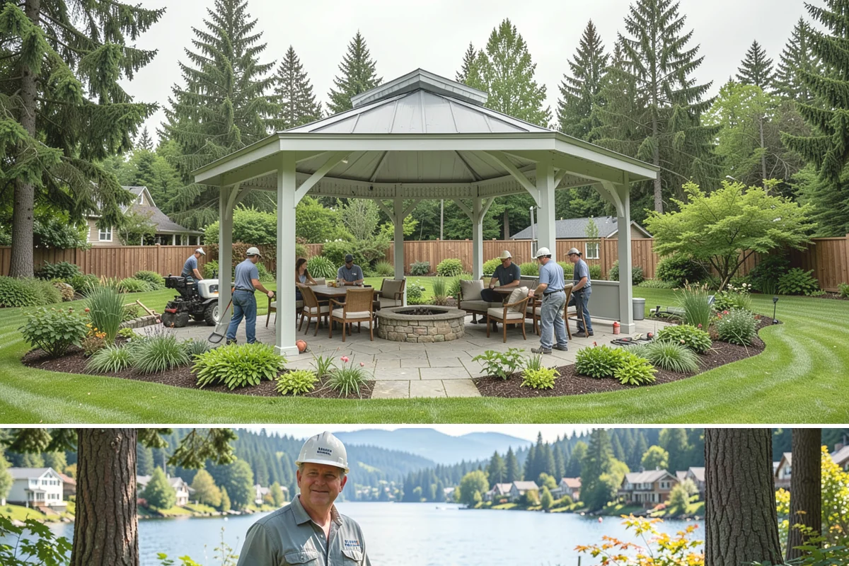 Garden Path Installation in Milton, King County, WA - Best installed spring through fall.