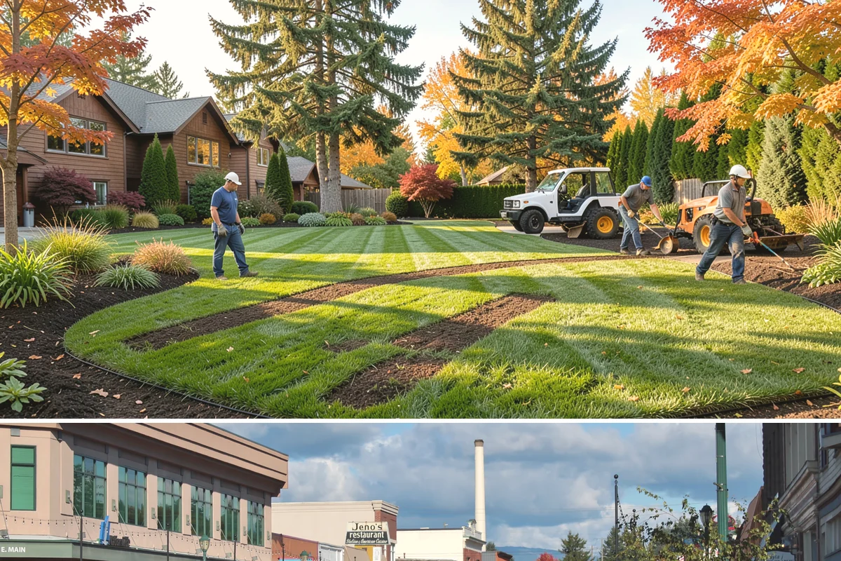 Garden Path Installation in Monroe, Snohomish County, WA - Best installed spring through fall.