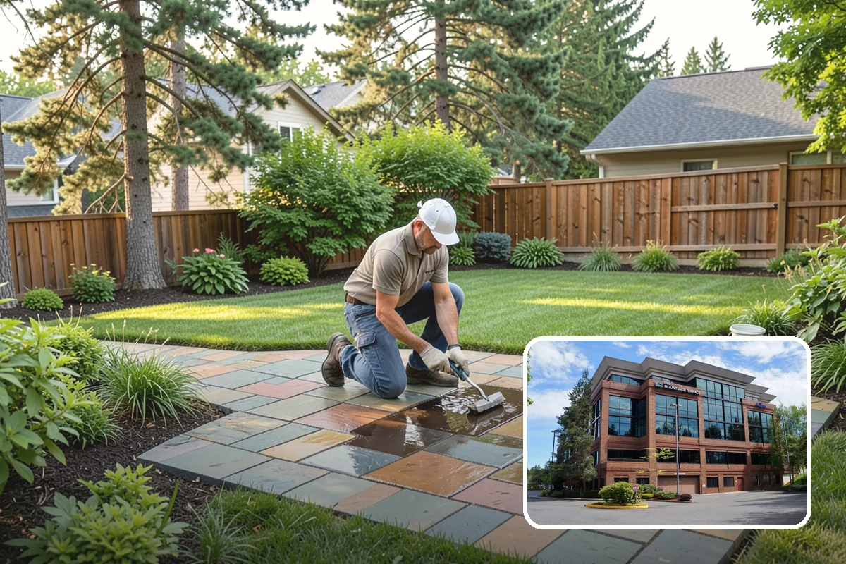 Garden Path Installation in Mountlake Terrace, Snohomish County, WA - Adds charm and invites you to wander