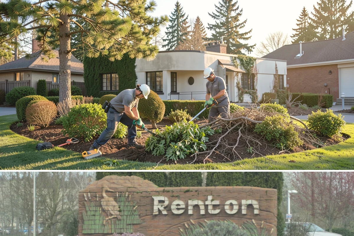 Garden Path Installation in Renton, King County, WA - Best installed spring through fall.
