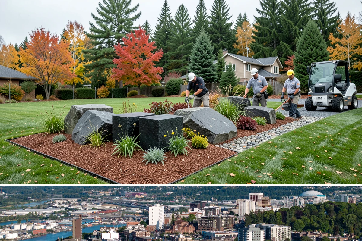 Garden Path Installation in Tacoma, Pierce County, WA - Best installed spring through fall.