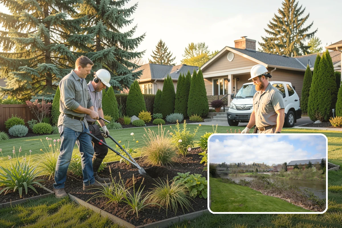 Garden Path Installation in Tukwila, King County, WA - Adds charm and invites you to wander