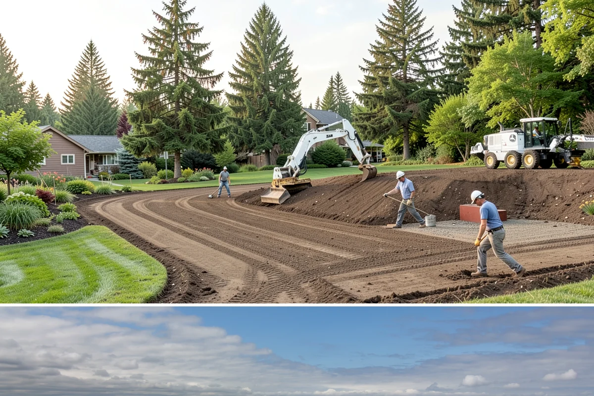 Garden Path Installation in University Place, Pierce County, WA - Best installed spring through fall.
