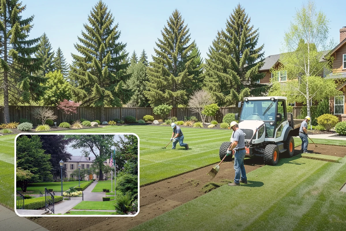 Garden Path Installation in Woodinville, King County, WA - Adds charm and invites you to wander