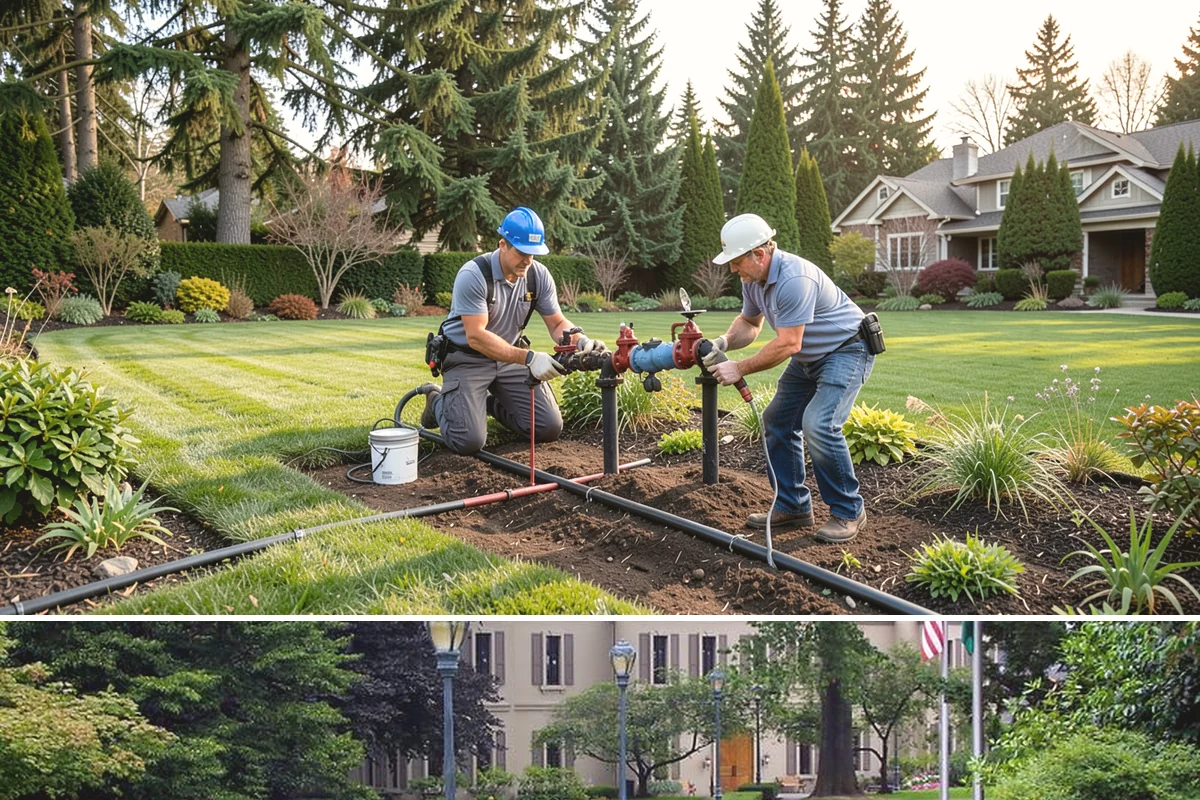 Garden Path Installation in Woodinville, King County, WA - Best installed spring through fall.
