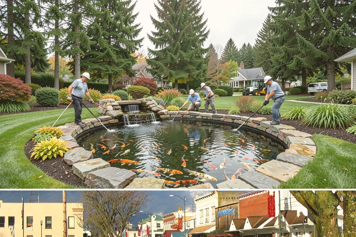 Garden Pond Installation in Arlington, Snohomish County, WA - Best built spring through fall.