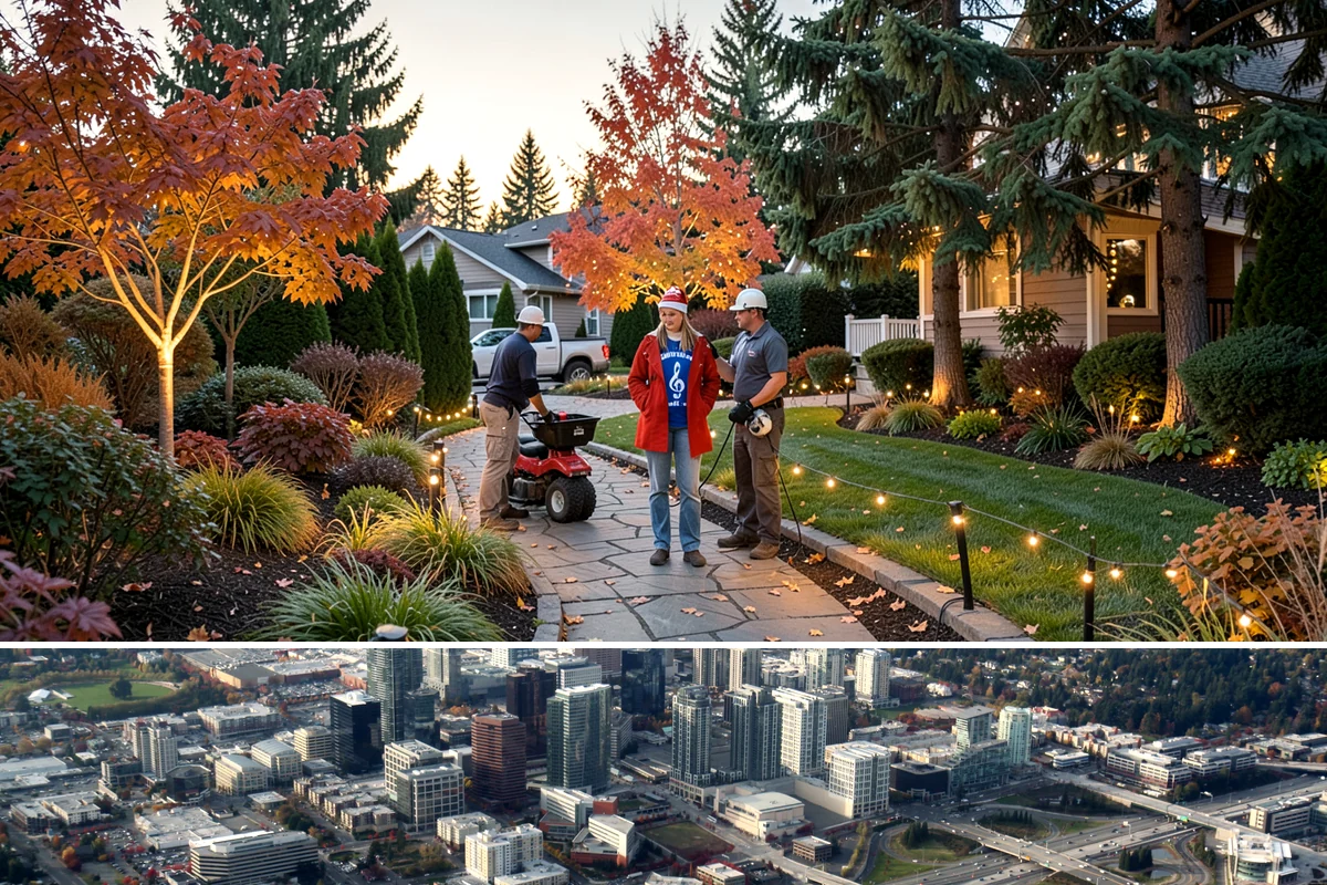Garden Pond Installation in Bellevue, King County, WA - Best built spring through fall.