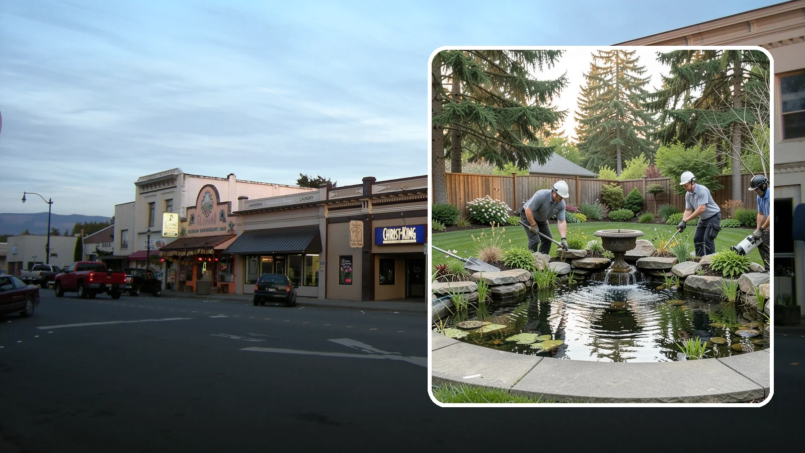 Garden Pond Installation in Burlington, Skagit County, WA - Beautiful garden ponds with plants and circulation that create a living, tranquil ecosystem in your yard.