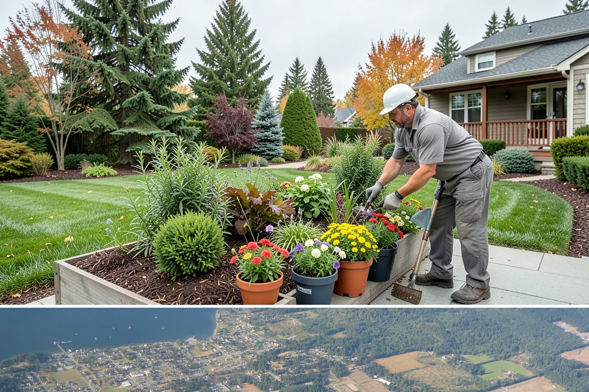 Garden Pond Installation in Coupeville, Island County, WA - Best built spring through fall.