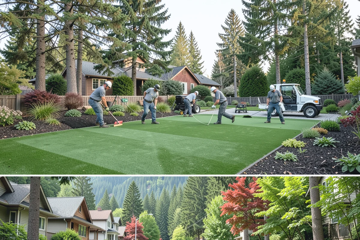 Garden Pond Installation in Darrington, Snohomish County, WA - Best built spring through fall.