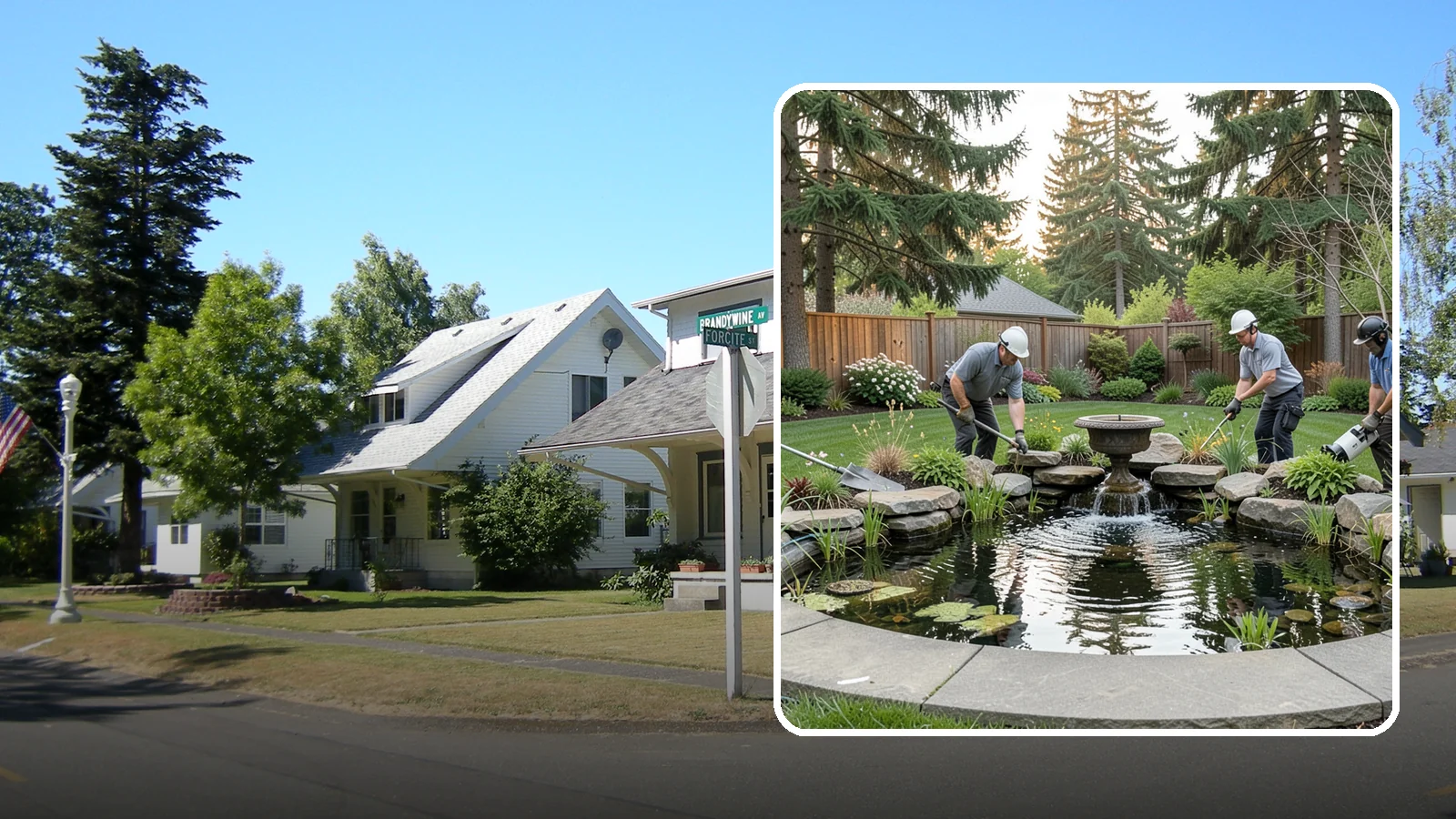 Garden Pond Installation in DuPont, Pierce County, WA - Beautiful garden ponds with plants and circulation that create a living, tranquil ecosystem in your yard.