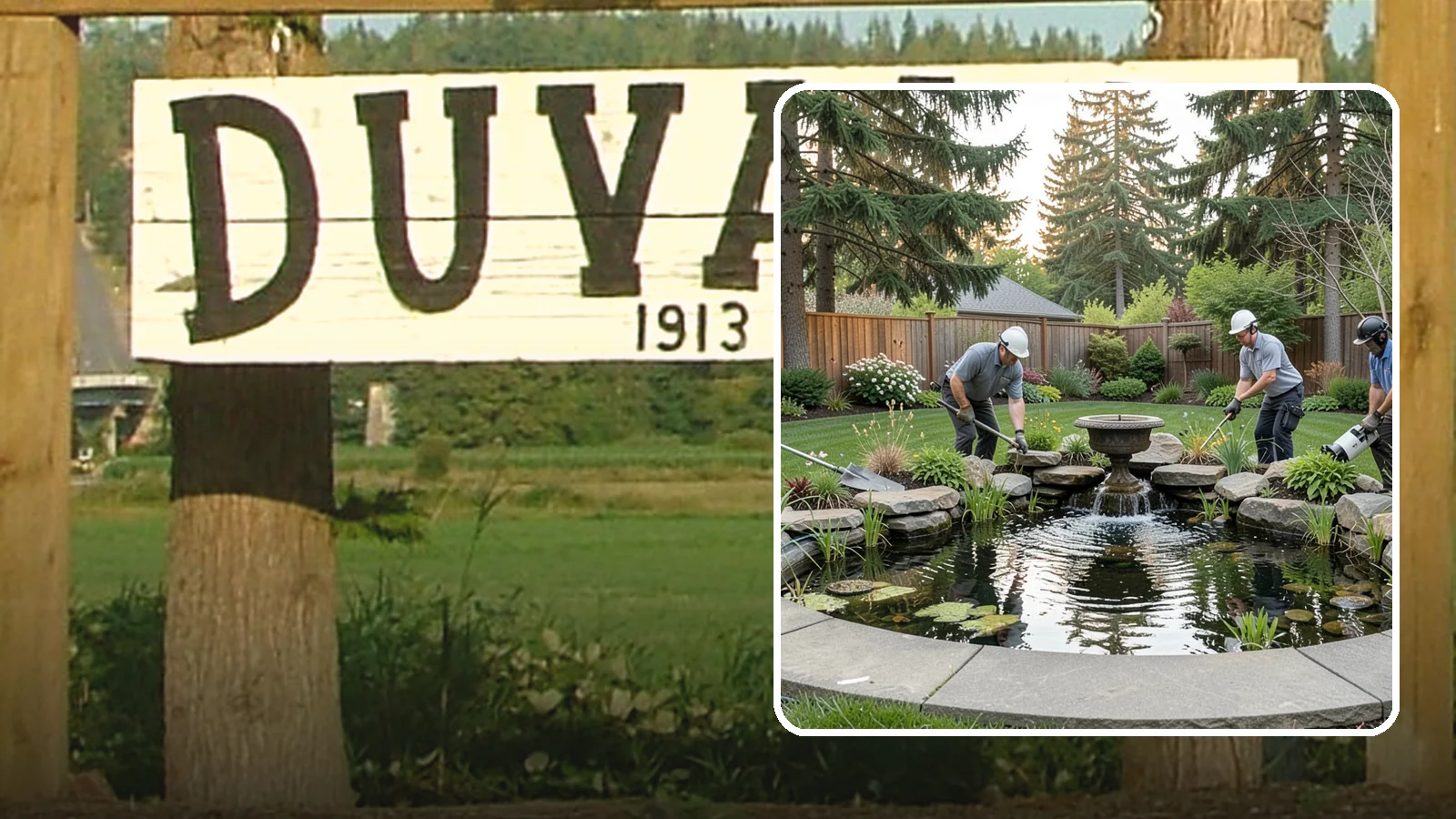 Garden Pond Installation in Duvall, King County, WA - Beautiful garden ponds with plants and circulation that create a living, tranquil ecosystem in your yard.