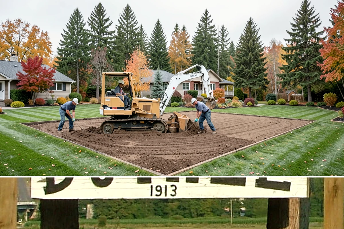 Garden Pond Installation in Duvall, King County, WA - Best built spring through fall.