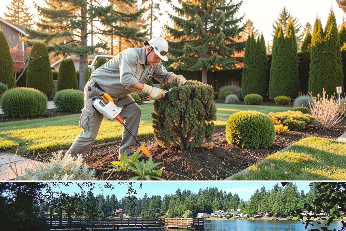 Garden Pond Installation in Federal Way, King County, WA - Best built spring through fall.
