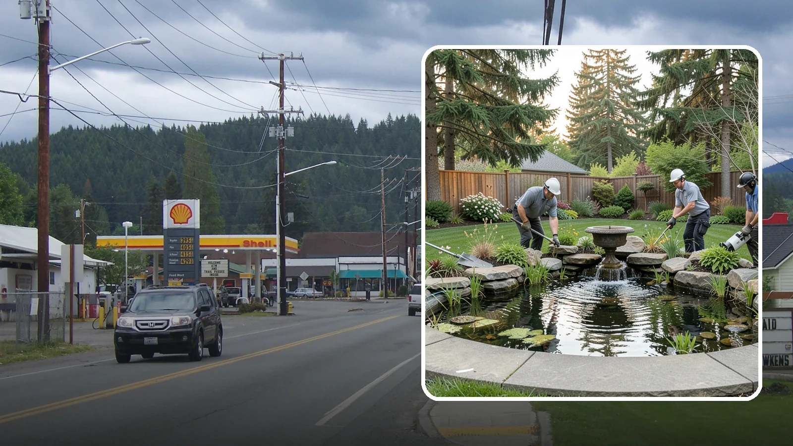 Garden Pond Installation in Granite Falls, Snohomish County, WA - Beautiful garden ponds with plants and circulation that create a living, tranquil ecosystem in your yard.