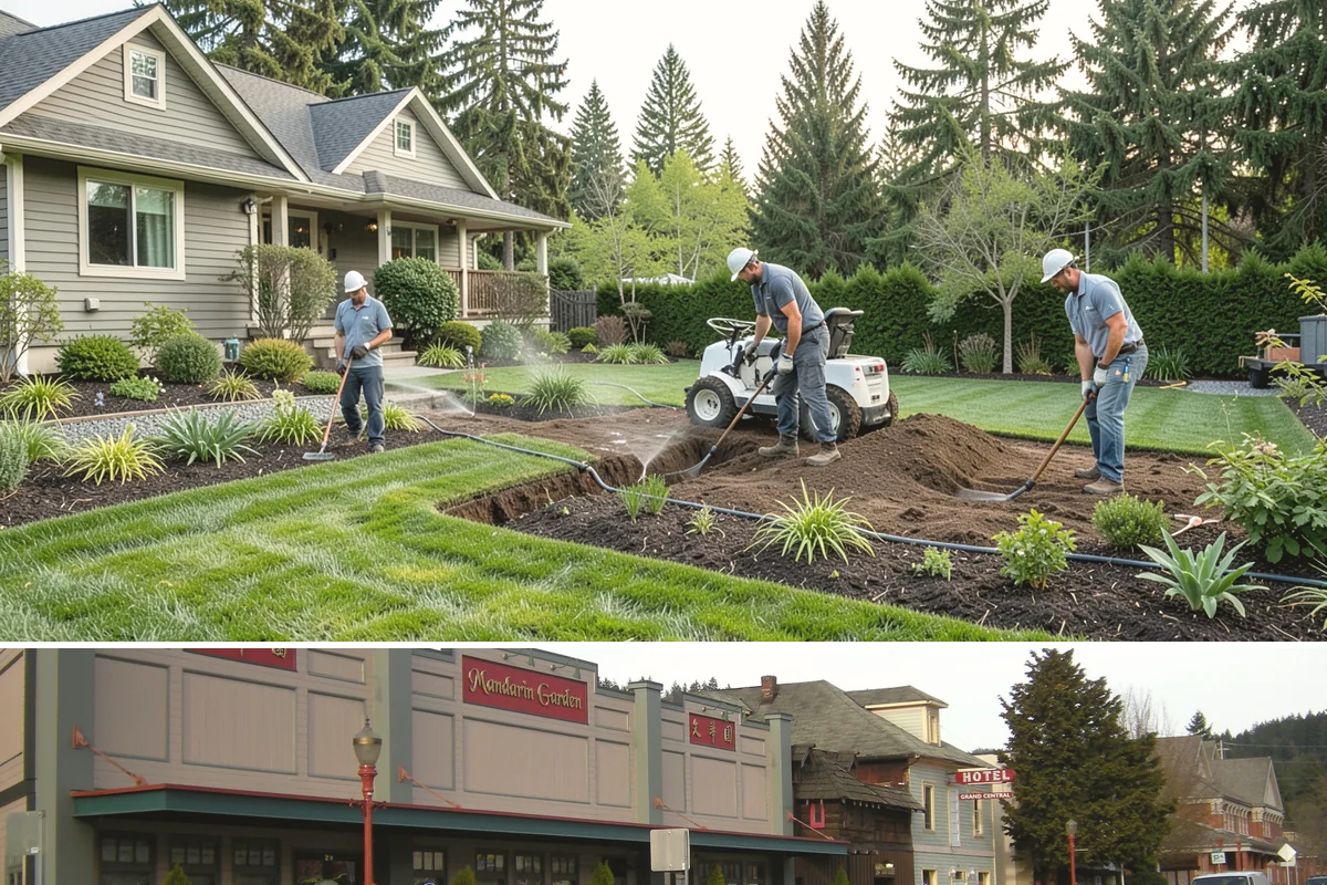 Garden Pond Installation in Issaquah, King County, WA - Best built spring through fall.