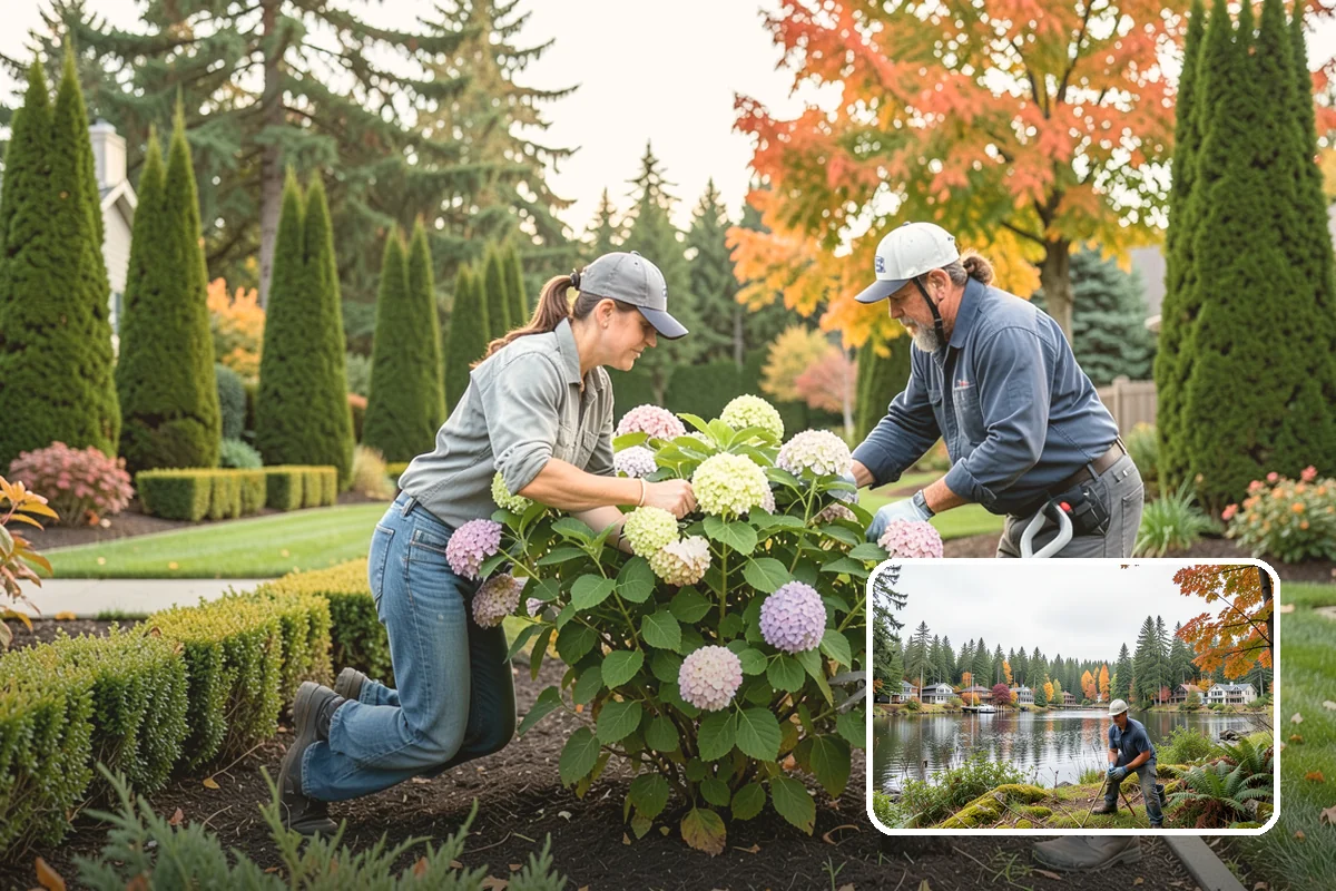 Garden Pond Installation in La Conner, Skagit County, WA - A living, tranquil water garden
